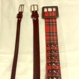Set of 3 belts